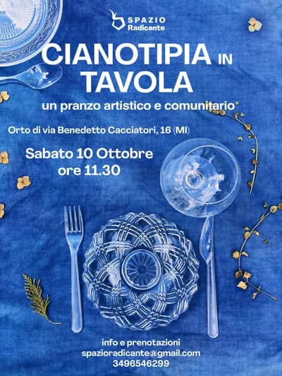 CIANOTIPIA IN TAVOLA