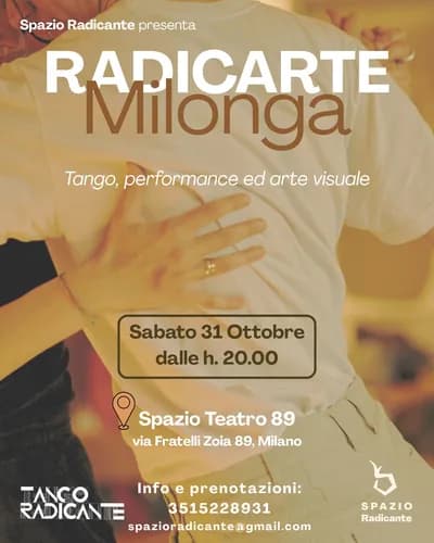 Milonga e Arte Radicante